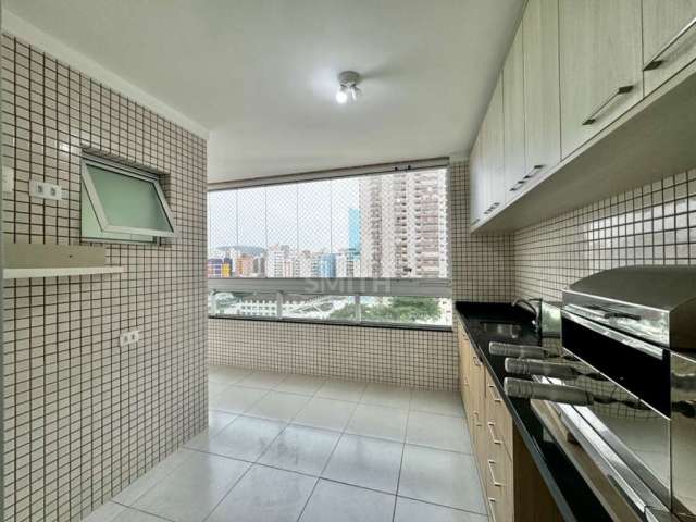 Luxuoso apartamento à venda em Praia Grande-SP, bairro Boqueirão, 3 quartos, 2 suítes, 3 salas, 3 banheiros, 2 vagas, 122,08 m².