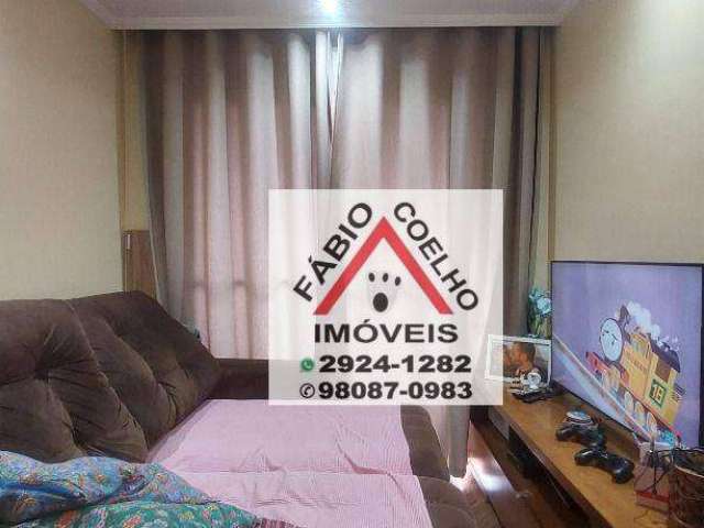 Apartamento com 2 dormitórios à venda, 54 m² por R$ 330.000 - Campo Grande - São Paulo/SP - Andar alto