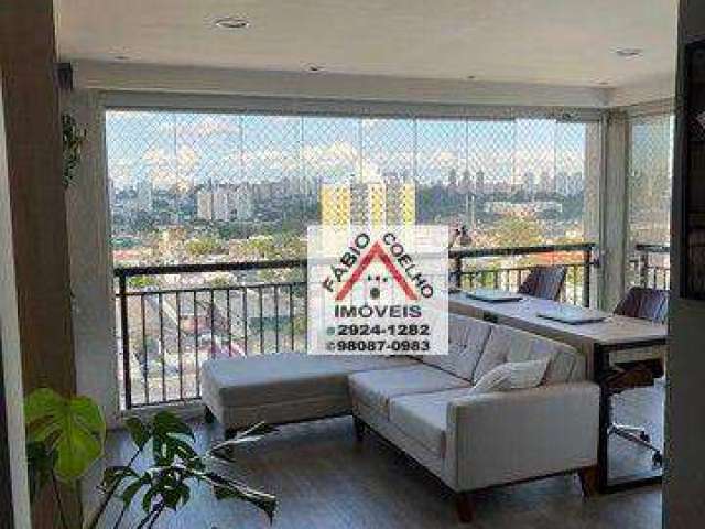 Apartamento impecável com 2 dormitórios à venda, 67 m² por R$ 700.000 - Socorro - São Paulo/SP