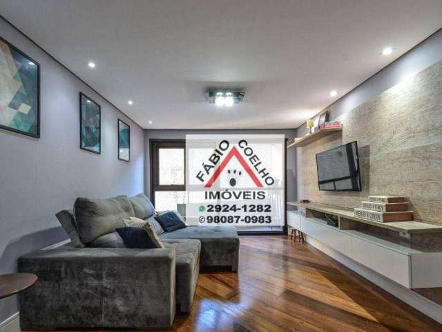 Apartamento com 3 dormitórios à venda, 112 m² por R$ 840.000,00 - Alto da Boa Vista - São Paulo/SP