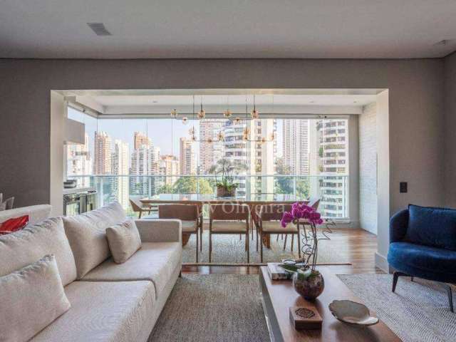 Apartamento com 2 dormitórios à venda, 128 m² por R$ 1.400.000,00 - Panamby - São Paulo/SP