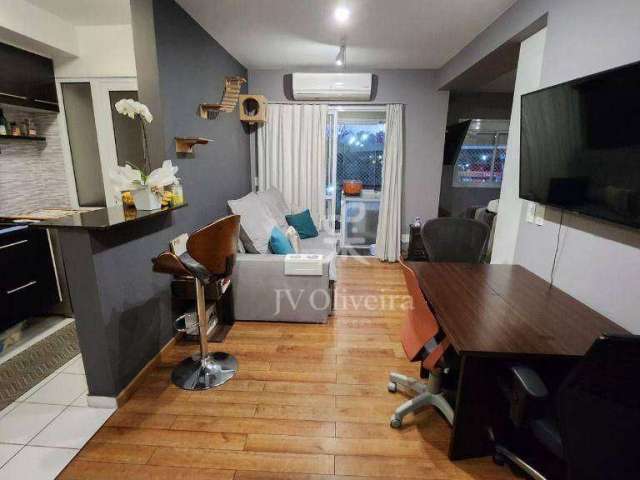 Apartamento 1 dormitório suíte, reformado e mobiliado à venda, 50 m² - Morumbi - São Paulo/SP