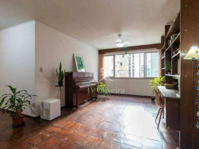 Apartamento à venda, 123 m² com 3 dormitórios, 3 banheiros, 1 vaga - Jardim Paulista - São Paulo/SP