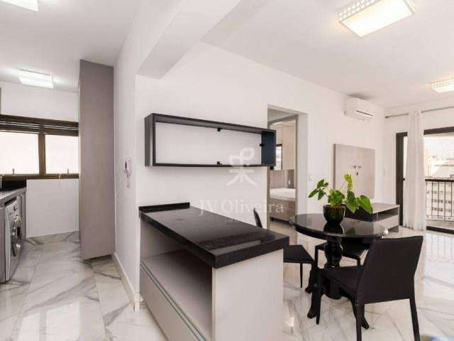 Apartamento com 1 dormitório para alugar, 42 m² - Itaim Bibi - São Paulo/SP