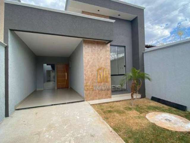 Casa com 3 dormitórios à venda, 100 m² por R$ 397.000,00 - Parque Itatiaia - Aparecida de Goiânia/GO