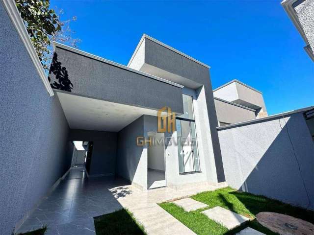 Casa com 3 dormitórios à venda, 117 m² por R$ 490.000,00 - Setor Serra Dourada - Aparecida de Goiânia/GO