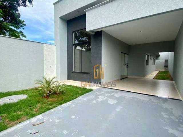 Casa com 3 dormitórios à venda, 114 m² por R$ 395.000,00 - Parque Itatiaia - Aparecida de Goiânia/GO