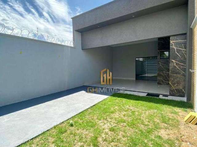 Casa com 3 dormitórios à venda, 117 m² por R$ 450.000,00 - Jardim dos Girassóis - Aparecida de Goiânia/GO