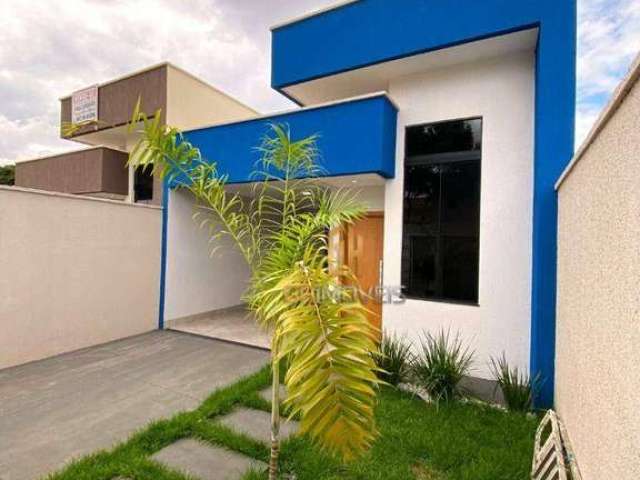 Casa com 3 dormitórios à venda, 117 m² por R$ 490.000,00 - Parque Veiga Jardim - Aparecida de Goiânia/GO