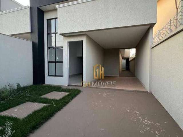 Casa com 3 dormitórios à venda, 122 m² por R$ 465.000,00 - Jardim Maria Inez - Aparecida de Goiânia/GO