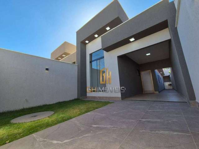 Casa à venda, 112 m² por R$ 565.000,00 - Jardim Monte Serrat - Aparecida de Goiânia/GO