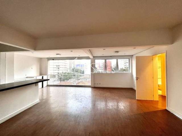 Apartamento para Locação na Vila Nova Conceição, São Paulo-SP: 2 Quartos, 2 Suítes, 4 Banheiros, 2 Vagas e 112m² de Área