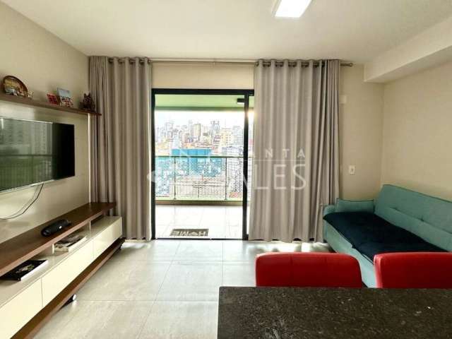 Apartamento à venda na Bela Vista, São Paulo-SP: 1 quarto, 1 sala, varanda, 1 banheiro, 1 vaga, 50m² de área!