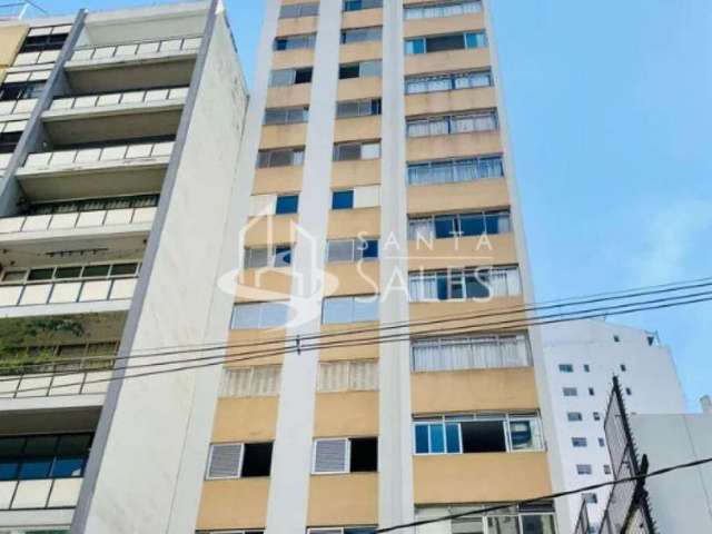 Apartamento em Jardim Paulista com 96m² com 2 dormitórios sendo 1 suíte, 3 banheiros no total.