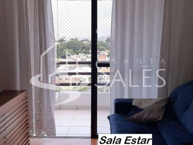 Excelente oportunidade! Apartamento à venda em São Paulo-SP, Vila Brasílio Machado: 2 quartos, 1 suíte, 2 salas, 2 banheiros, 2 vagas, 60m².