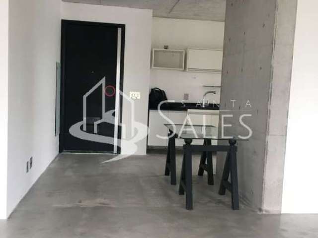 Apartamento para locação no Campo Belo, São Paulo-SP: 1 quarto, 1 banheiro, 1 vaga de garagem, 75,00 m² de área.