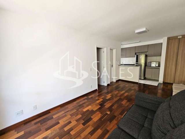 Apartamento de Luxo para Locação no Jardim Leonor, São Paulo-SP: 1 Quarto, 1 Suíte, 1 Sala, 1 Vaga - 60m²!