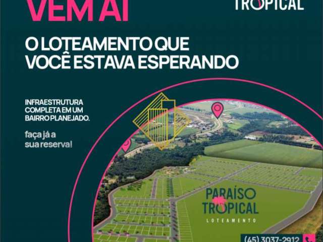 Lote à venda, Paraíso Tropical - Cascavel/PR