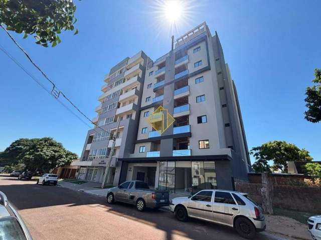 **apartamento com 01 suíte e 01 quarto, vila industrial, toledo-pr**