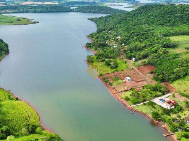 Terreno beira lago nas marinas de Boa Vista da Aparecida PR