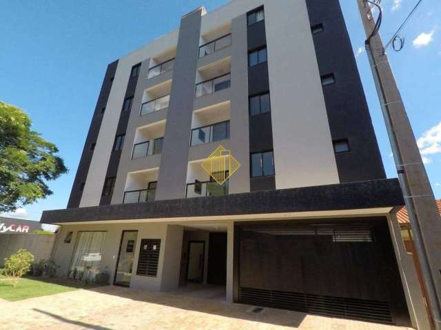 **apartamento com 01 suíte e 01 quarto, jardim porto alegre, toledo-pr**