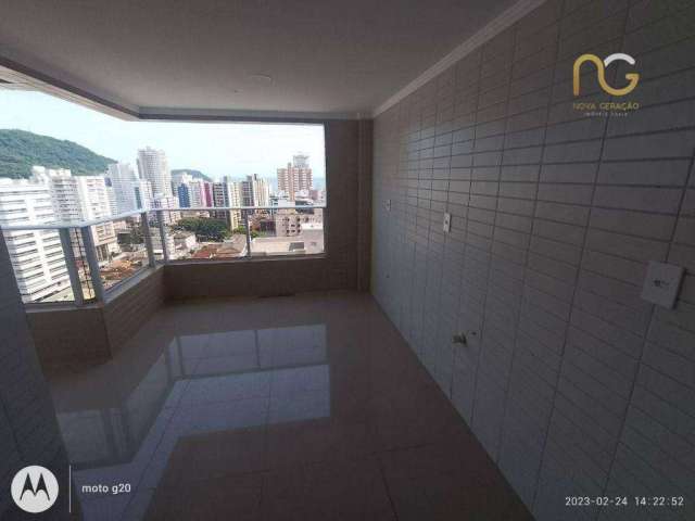 Apartamento com 3 dormitórios à venda, 104 m² por R$ 830.000,00 - Canto do Forte - Praia Grande/SP