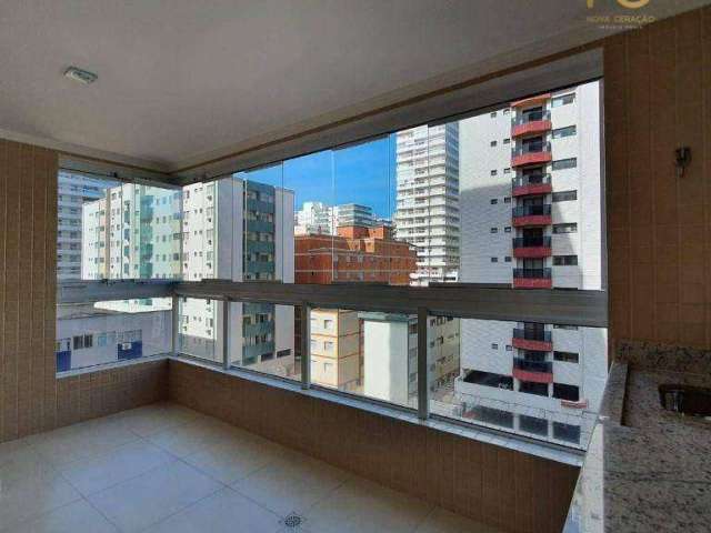 Apartamento com 2 dormitórios à venda, 85 m² por R$ 690.000,00 - Canto do Forte - Praia Grande/SP