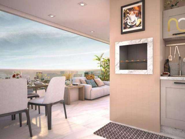 Apartamento com 2 dormitórios à venda, 65 m² por R$ 633.702,60 - Vila Assunção - Praia Grande/SP