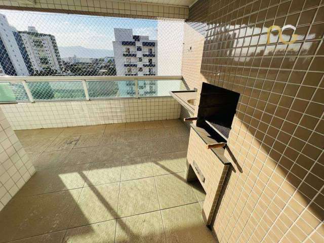 Apartamento com 2 dormitórios à venda, 87 m² por R$ 490.000,00 - Vila Guilhermina - Praia Grande/SP