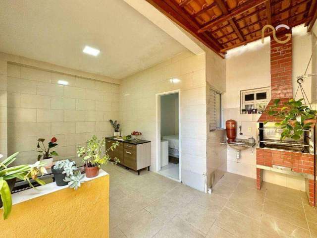 Sobrado com 3 dormitórios à venda, 103 m² por R$ 745.000,00 - Canto do Forte - Praia Grande/SP