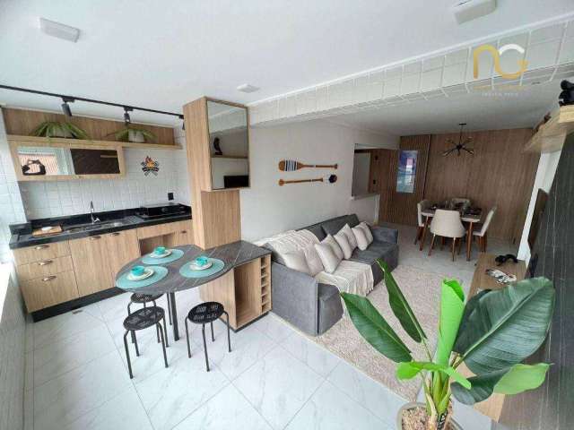 Apartamento Garden com 2 dormitórios à venda, 68 m² por R$ 560.000,00 - Vila Guilhermina - Praia Grande/SP