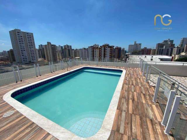 Apartamento com 1 dormitório à venda, 50 m² por R$ 240.000,00 - Tupi - Praia Grande/SP