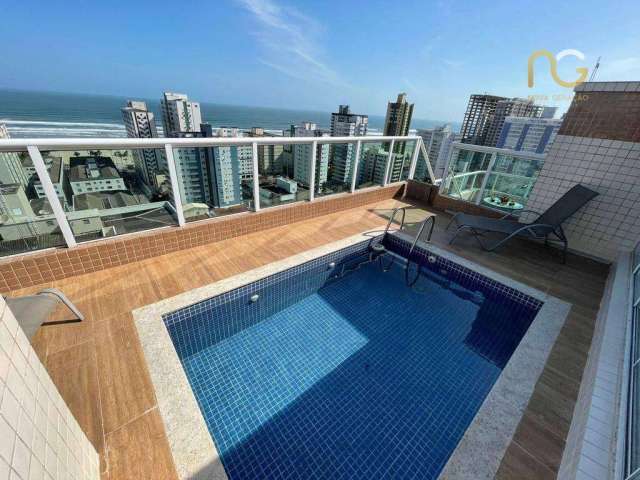 Cobertura à venda, 370 m² por R$ 3.500.000,00 - Vila Guilhermina - Praia Grande/SP