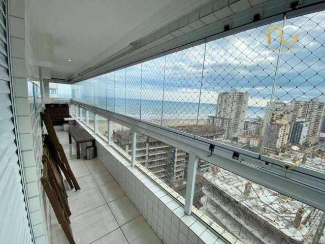 Apartamento com 3 dormitórios à venda, 112 m² por R$ 880.000,00 - Vila Guilhermina - Praia Grande/SP