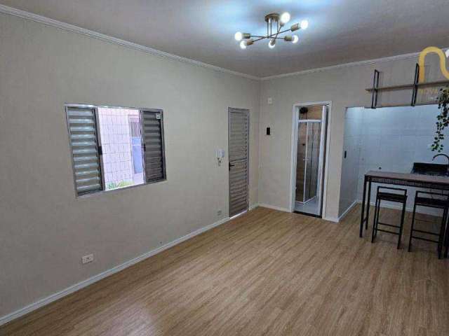 Kitnet com 1 dormitório à venda, 25 m² por R$ 198.000,00 - Boqueirão - Praia Grande/SP