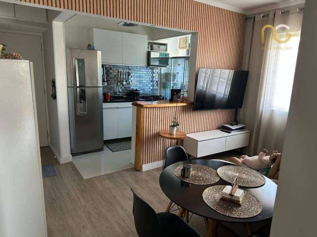 Apartamento à venda, 61 m² por R$ 322.000,00 - Boqueirão - Praia Grande/SP