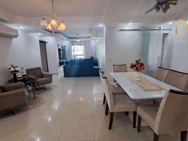 Apartamento com 3 dormitórios à venda, 130 m² por R$ 690.000,00 - Canto do Forte - Praia Grande/SP