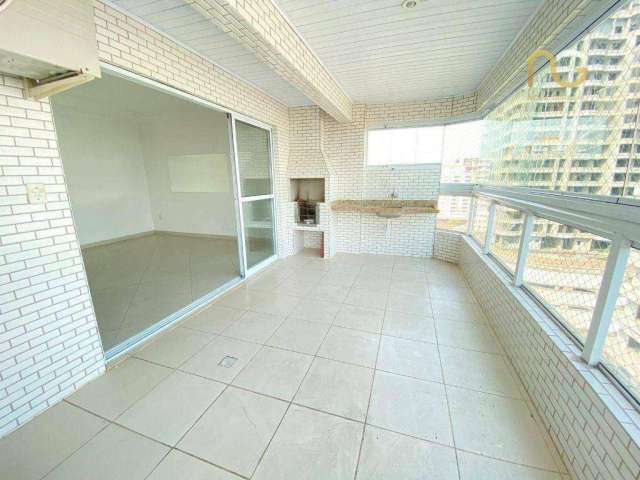 Apartamento com 3 dormitórios à venda, 131 m² por R$ 720.000,00 - Vila Guilhermina - Praia Grande/SP