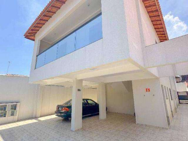 Casa com 2 dormitórios à venda por R$ 290.000,00 - Tupi - Praia Grande/SP