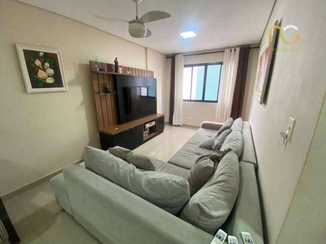 Apartamento com 2 dormitórios à venda, 63 m² por R$ 380.000,00 - Vila Guilhermina - Praia Grande/SP