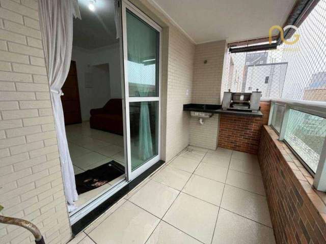 Apartamento com 2 dormitórios à venda, 65 m² por R$ 480.000,00 - Vila Guilhermina - Praia Grande/SP