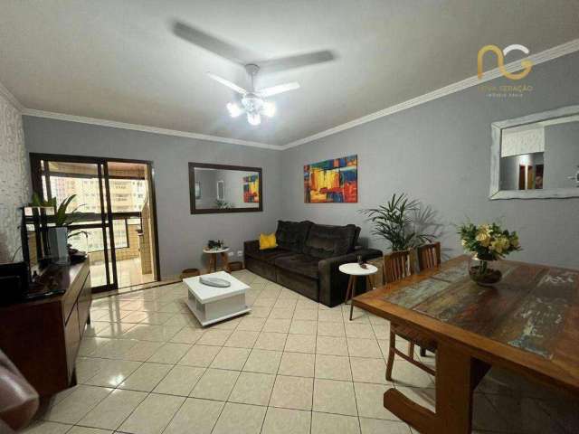 Apartamento com 3 dormitórios à venda, 107 m² por R$ 650.000,00 - Aviação - Praia Grande/SP