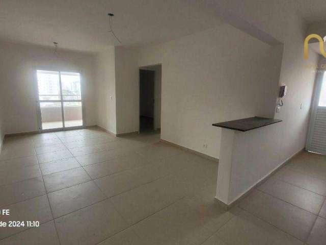 Apartamento com 2 dormitórios à venda, 82 m² por R$ 450.000,00 - Vila Guilhermina - Praia Grande/SP