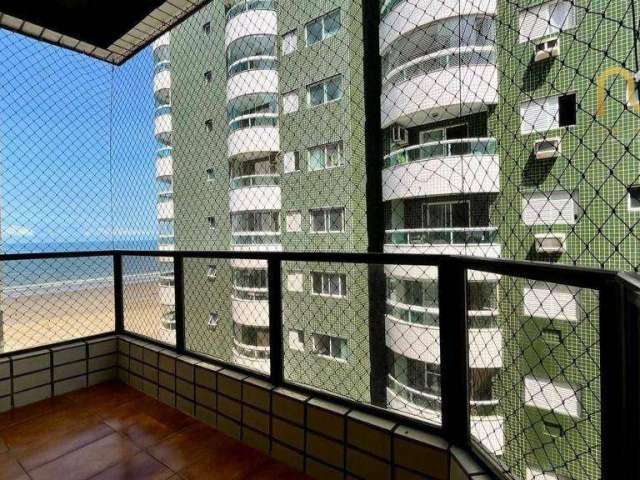 Apartamento com 2 dormitórios à venda, 90 m² por R$ 580.000 - Canto do Forte - Praia Grande/SP