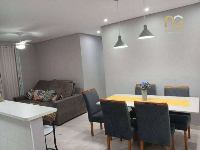 Apartamento com 3 dormitórios à venda, 74 m² por R$ 384.000,00 - Ocian - Praia Grande/SP