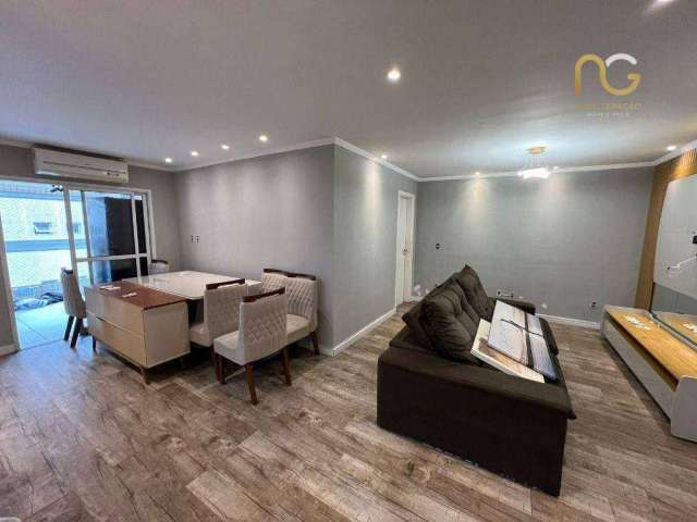 Apartamento com 3 dormitórios à venda, 122 m² por R$ 985.000,00 - Aviação - Praia Grande/SP