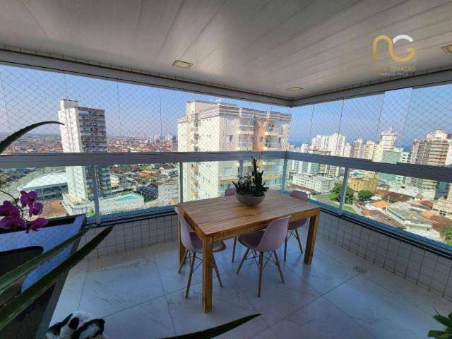 Apartamento com 3 dormitórios à venda, 110 m² por R$ 695.000,00 - Caiçara - Praia Grande/SP