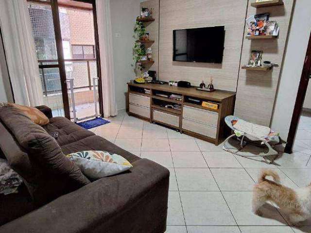 Apartamento com 2 dormitórios à venda, 88 m² por R$ 440.000,00 - Vila Guilhermina - Praia Grande/SP