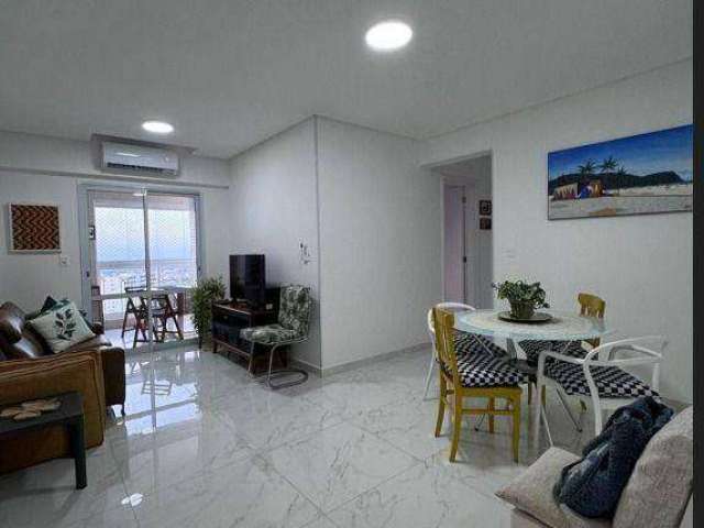 Apartamento com 2 dormitórios à venda, 83 m² por R$ 650.000,00 - Vila Guilhermina - Praia Grande/SP