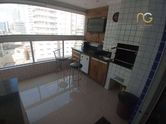 Apartamento com 3 dormitórios à venda, 136 m² por R$ 864.000,00 - Aviação - Praia Grande/SP